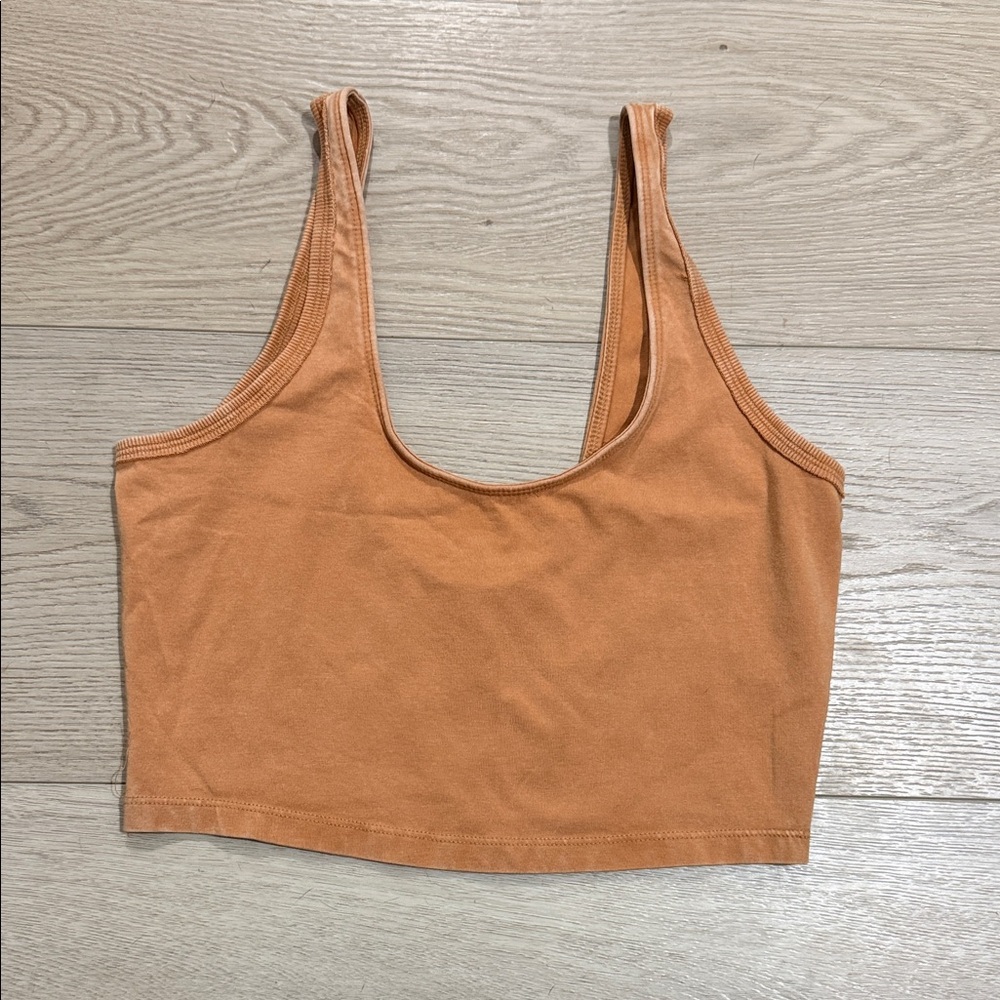 Women's Burnt Orange  Crop Top